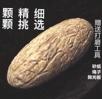原籽新款木木文玩超大千眼菩提子紅綠風化果男女手把件手串掛件