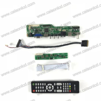 M6-V5.1 LCD TV controller board support VGA AUDIO AV USB TV for 17.3 inch 1920X1080 B173HW02 V1 N173HGE-L21 LP173WF1-TLC1