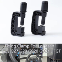 Game Steering Wheel fixing Clamp for Logitech G25 G27 G29 plastic clip G920 G923 Driving Force GT DFGT table clamp original part