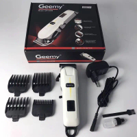 Original Geemy GM-6008 Geemy Hair Clipper Men Beard Cutting Machine Cutter Shaver Cordless Mesin Pot