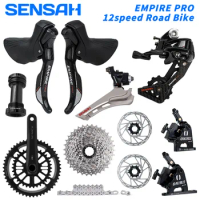 SENSAH Empire PRO 2x12s Bicycle groupset 24 Speed Road bike groupset Chain shifter derailleur Crank rim brake UT R7000 R8000