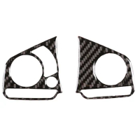 Carbon Fiber ABS Steering Wheel Frame Panel Decorative Cover Trim for Honda CR-V CRV 2016-2019 Car Stylings