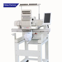 2022 single head 12/15 needle computerized embroidery machine price brother embroidery machine quality for bead embroidery