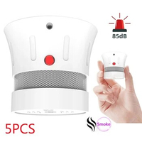 CPVAN Home Security-protection Fumar Fire Alarm Sound 85db Independent Smoke Detector 5 Year Battery Flame Detector Smoke Sensor