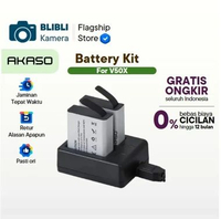 Akaso Battery Kit for Akaso Action Camera - BRAVE V50 X