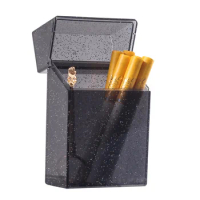 Portable Pocket Cigarette Box Silicone Cigarette Case Tobacco Holder Durable Cigarette Storage Container Men Smoking Accessories