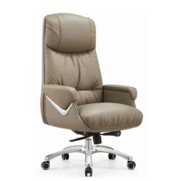 Foshan high quality office furniture leather ergonomic office chair boss chair