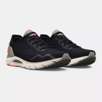 【UNDER ARMOUR】慢跑鞋 男鞋 運動鞋 緩震 HOVR SONIC 6 黑 3026121-005