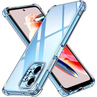 For Xiaomi Redmi Note 12 4G Case Note 12 Pro Plus 5G Case Crystal Clear TPU Shockproof Cover Redmi Note 12S 4G Note 12 5G 12 Pro