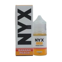 Liquid Vape NYX Fruity Series Pods Friendly 14MG 30ML By JVS Labz BANANA PEACH