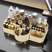 Popular high-end rotating cosmetic case in 2026, high-quality transparent rotating eyebrow pencil ho