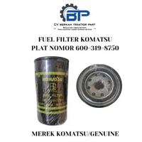 Fuel Filter Komatsu 600-319-8750 Original Genuine – Filter Solar Alat Berat Komatsu Berkualitas Ting