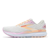 Brooks 慢跑鞋 Ghost 16 女鞋 橘 米白 紫 漸層 緩衝 氮氣中底 運動鞋 1204071B186