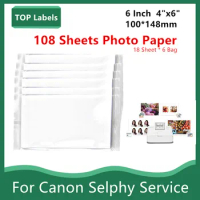 For Canon Selphy Color Ink Paper Compact Photo Printer CP1200 CP1300 CP910 CP900 Ink Cartridge KP 108IN KP-36IN