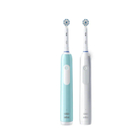 【德國百靈Oral-B-】PRO1 3D電動牙刷-兩色可選 雙入組