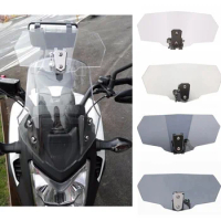 Motorcycle adjustable windshield Risen Windscreen Screen Protector Adjustment Lockable For BMW R1200GS F800GS 4 colours