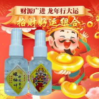 Pomelo Leaf Lucky Perfume Fortune Blessing Fragrance Spray, Refreshing Citrus Aroma Wangi Daun Limau