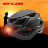 GUB Bicycle Goggles XXL 61-65 Helmet With Light Intergrally-Molded Cycling Headset Road Crash Safety Town Route Open Face Helmet