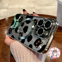 เคสโทรศัพท์ชุบแม่เหล็ก ดีไซน์หรูหรา เข้ากันได้กับ Vivo Y28 4G, Y200i, Y200, Y17S, Y100, Y200E, Y100i