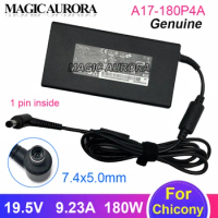 CHICONY A17-180P4A Laptop Adapter 19.5V 9.23A 180W For MSI GS65 Stealth WS63VR GS43VR GS73VR WS63 W/GTX 1060 1070 Max-Q Gaming