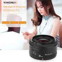 YONGNUO YN35mm F2/F2N Wide-Angle Large Aperture Auto Focus Lens Camera Lenses for Canon 450D 550D 650D/Nikon D7100 D3200