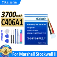 3700mAh YKaiserin C406A1 3INR19/66 Battery For Marshall Stockwell 2 II 2nd stockwell2 Bluetooth Wireless Speaker Bateria