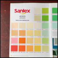 Ready Cat Tembok Sanlex 6000 5Kg Wall Paint Merk Sanlex Best Seller