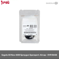 Sagola All New 4600 Spraygun Sparepart: Aircap - DVR BASE