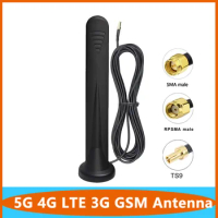 TS9 SMA 5G 4G LTE 3G GSM Router Antenna 600~6000Mhz Omni WiFi CPE Pro External Wireless Aerial With Magnetic Base