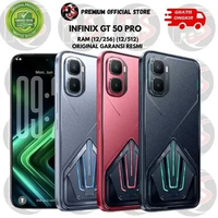 INFINIX GT 50 PRO Ram 12 Rom (256-512) ORIGINAL GARANSI RESMI RAM (12/256) SILVER GLACIER
