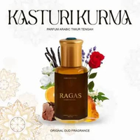 PARFUM KASTURI KURMA ARABIC - Parfume Sholat - Minyak wangi arab murni tanpa campuran AIkohoI LARGE
