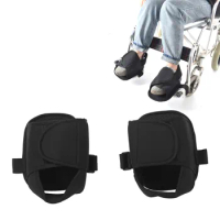 2PCS Wheelchair Shoe Holders Straps Safety Restraint Shoes Fixed Strap for Elderly Patient Recover Shoe Holders Strap