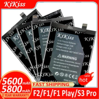 KiKiss Battery for UMI Umidigi F2/F1/F1 Play/F1Play/S3 Pro/S3Pro Batteries + free tools