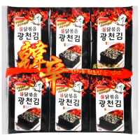 HANXIN 韓辛蜜汁辣雞海苔 40.8g(3.4gX12包)