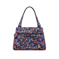 กระเป๋า Pinball Ditsy Recycled Medium Shoulder Bag สีม่วง