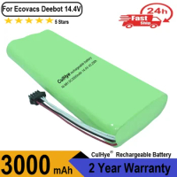 Ni-MH 14.4V 3000mAh Battery for Ecovacs Deebot D54 D56 D58 Deepoo 543 540 550 560 570 580 Vacumm Cleaner battery