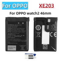 New Battery XE203 Battery For OPPO watch2 46mm watch battery XE203 OW20W1 Batteries + Free Tools