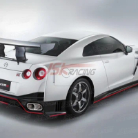Suitable for Gtr Ares R35 Refits New Nismo n Atta Carbon Fiber Perforated Tail, Fixed Wind Wing and Spoiler