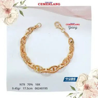 GELANG EMAS UBS 700 16K 17.5 9.63 06240195