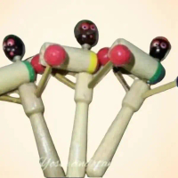 Mainan Etek-Etek Kayu 3 pcs Mainan Tradisonal