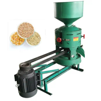 Black soya coffee bean hulling machine grain peeling machine buckwheat husking machine