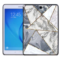 Tablet Case for Samsung Galaxy Tab S4/Tab S5e 10.5/Tab S6/Tab S6 Lite 10.4" P610 P615/Tab S7-Lightweight Hard Shell Plastic Case
