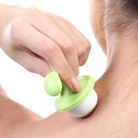 Máy Massage Đá Lymphatic Cổ Tử Cung, Bóng Con Lăn Cây Trồng Chậu Dễ Thương, Dụng Cụ Ma Thuật Làm Dịu