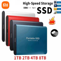 Xiaomi Portable SSD 2TB High Speed TYPE-C USB 3.1 Flash Drive 4TB 8TB Pen Drive 32TB USB Flash Hard Drive For PC Mac Gift
