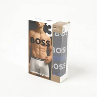Celana HUGO BOSS 3 IN 1 TRICOLOR BOXER BRIEF UNDERWEAR SET 100% ORIGINAL Size M