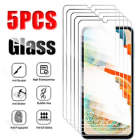 5PCS Protective Glass for Samsung A 73 53 23 33 13 4G 5G Screen Protector on For Samsung Galaxy A23 A33 A53 A73 Tempered Glass