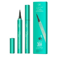 Waterproof Liquid Eyeliner Long Lasting Smudgeproof Black Eye Liner Precise Eyeliner Pen for All Day with Slim Tip