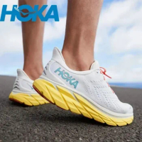 New Hoka Clifton 8 Running Shoes Men Women Lightweight Cushioning Marathon Absorption Breathable Hig