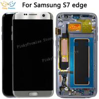 For SAMSUNG GALAXY S7 EDGE G935 G935F LCD Display Touch Screen Digitizer 5.5" For Samsung S7 Edge G935 LCD Pantalla Replacement