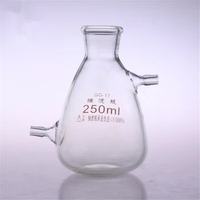 125ml 250ml 500ml 2500ml 5000ml Glass Buchne Flask with two tube ;Suction Filter Flask;Lab glassware;lab supplies